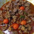 Cooksnap Wonder Ful semasa beliau membuat Asam Pedas Daging.