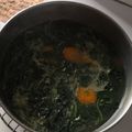 Cooksnap dari Neena Aprilia untuk resep Sayur bobor bayam simple
