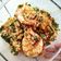 Cooksnap Lienda Dienda semasa beliau membuat Butter Prawn Bersarang.