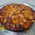 El cooksnap de Carla Salcedo cuando hizo Torta de Piña.