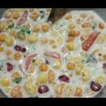 Rasmitasoni का कुकस्नैप जब उन्होंने मखाने का रायता (makhane ka raita recipe in Hindi) बनाया था।