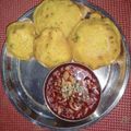 vandana का कुकस्नैप जब उन्होंने धुस्का (dhuska recipe in hindi) बनाया था।