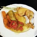 El cooksnap de Zaida TC @alquimiasfood cuando hizo Jamoncitos de pollo guisados con verduras.
