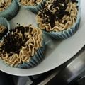El cooksnap de Myriam Recalde cuando hizo Cupcakes capuccino.
