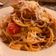 El cooksnap de Irene-Guirao cuando hizo Spaghetti a la norma (de Jamie Oliver).