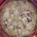El cooksnap de Carlos Bernardino cuando hizo Bistec con verdolagas en salsa verde.