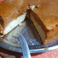 El cooksnap de Sandra Antonella Szynklarz cuando hizo Bizcochuelo con flan.