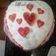 El cooksnap de Claudia Sande Álvarez cuando hizo Tarta para San Valentín de terciopelo rojo.