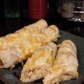 Angie's cooksnap of when they made Baked Creamy Chicken Taquitos.