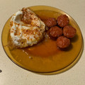 El cooksnap de Eduardo Agudo Alba cuando hizo Chorizo y morcilla al microondas con huevo frito.
