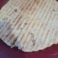 El cooksnap de Florencia Perez cuando hizo Tortilla a la parrilla con chicharrón.