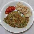 Vanika Agrawal's cooksnap of when they made Oats Egg Omlet(A Power Packed breakfast / brunch).