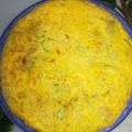 El cooksnap de Cristina Cristina cuando hizo Tortilla de patatas con cebolla y calabacín.