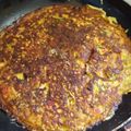 El cooksnap de Laura Barraza Cortes cuando hizo Tortilla de Zapallo Italiano.