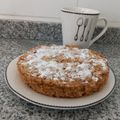 El cooksnap de Ro Bibiana cuando hizo Torta Vegana sin harina 0000 con Manzana y Canela(en Microondas).