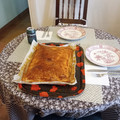 El cooksnap de Ignacio Gonzalez cuando hizo Hojaldre relleno de setas y gambas.
