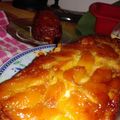 El cooksnap de María Guadalupe cuando hizo Torta invertida de durazno.