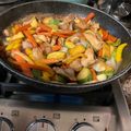 El cooksnap de lafatrita cuando hizo Teriyaki con vegetales.