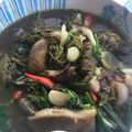 รูป Cooksnap ของ suthisa เมื่อเขาทำ วิธีต้มใบขี้เหล็กไม่ให้ขม