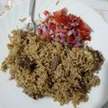 shalimba's cooksnap of when they made Beef Pilau.