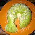 Cooksnap dari Linda Dwi Ismayanti untuk resep Bolu pandan kukus simpel