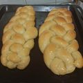 El cooksnap de Melanie Velasquez cuando hizo Pan Jalá o challah.
