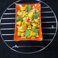 Jyoti Shah's cooksnap of when they made Mango salsa.