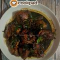 Cooksnap Dapur Yusfarisyia semasa beliau membuat Ayam 3 Budak Gemok.