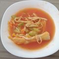 El cooksnap de AnaLi cuando hizo Caldo Tlalpeño.