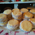El cooksnap de Meli Amitrano cuando hizo Alfajores de Maizena.
