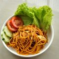 Cooksnap dari Brian Lie untuk resep Mie gomak /spaghetti nya orang Batak