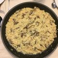El cooksnap de David cuando hizo Risotto de setas y champiñones.