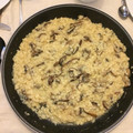 El cooksnap de David cuando hizo Risotto de setas y champiñones.