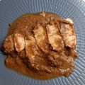 El cooksnap de Vanessa Martin cuando hizo Solomillo de pavo en salsa de yogur, soja y miel.