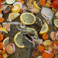 El cooksnap de xosecarrera cuando hizo Rodaballo al horno facilísimo con guarnición de verduras. ¡Un platazo navideño!.