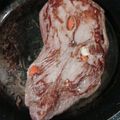 El cooksnap de Mila Lopez cuando hizo Carne mechada.