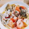 Cooksnap của Chi Liên khi họ làm theo món Mì Quảng Gà