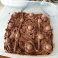 Cooksnap από Βασιλική Αρβ. στη συνταγή Σοκολατένιο Γλυκό ψυγείου με 3 υλικά