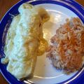 Kristy's cooksnap of when they made Green Chicken Enchiladas.