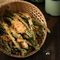 Cooksnap dari cutzamania untuk resep Buncis Mustofa a.k.a Buncis Krispi