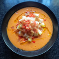 El cooksnap de Tonysantos cuando hizo Salmorejo cordobés.
