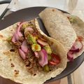 El cooksnap de Vera&Paloma cuando hizo Tacos coreanos🌮 🇰🇷.