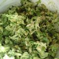 Abe's cooksnap of when they made Chicken Avocado Salad.