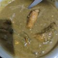 DrQuratulaen Ismail's cooksnap of when they made Palak Gosht.
