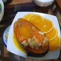 Cooksnap của Hung Chu khi họ làm theo món Cá hồi sốt cam