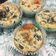 El cooksnap de gimena cuando hizo Muffins de espinaca, queso y jamón.