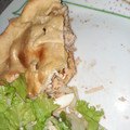 El cooksnap de Tere caceres cuando hizo Tarta de acelga con repollo.