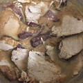 El cooksnap de Monica Fonseca cuando hizo Solomillo de ternera al vino tinto.