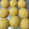 Sneha jha का कुकस्नैप जब उन्होंने बेसन के लड्डू (Besan ke ladoo recipe in hindi) बनाया था।
