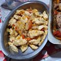 El cooksnap de Cecilia Maldonado cuando hizo Relleno para Tacos de Pollo.